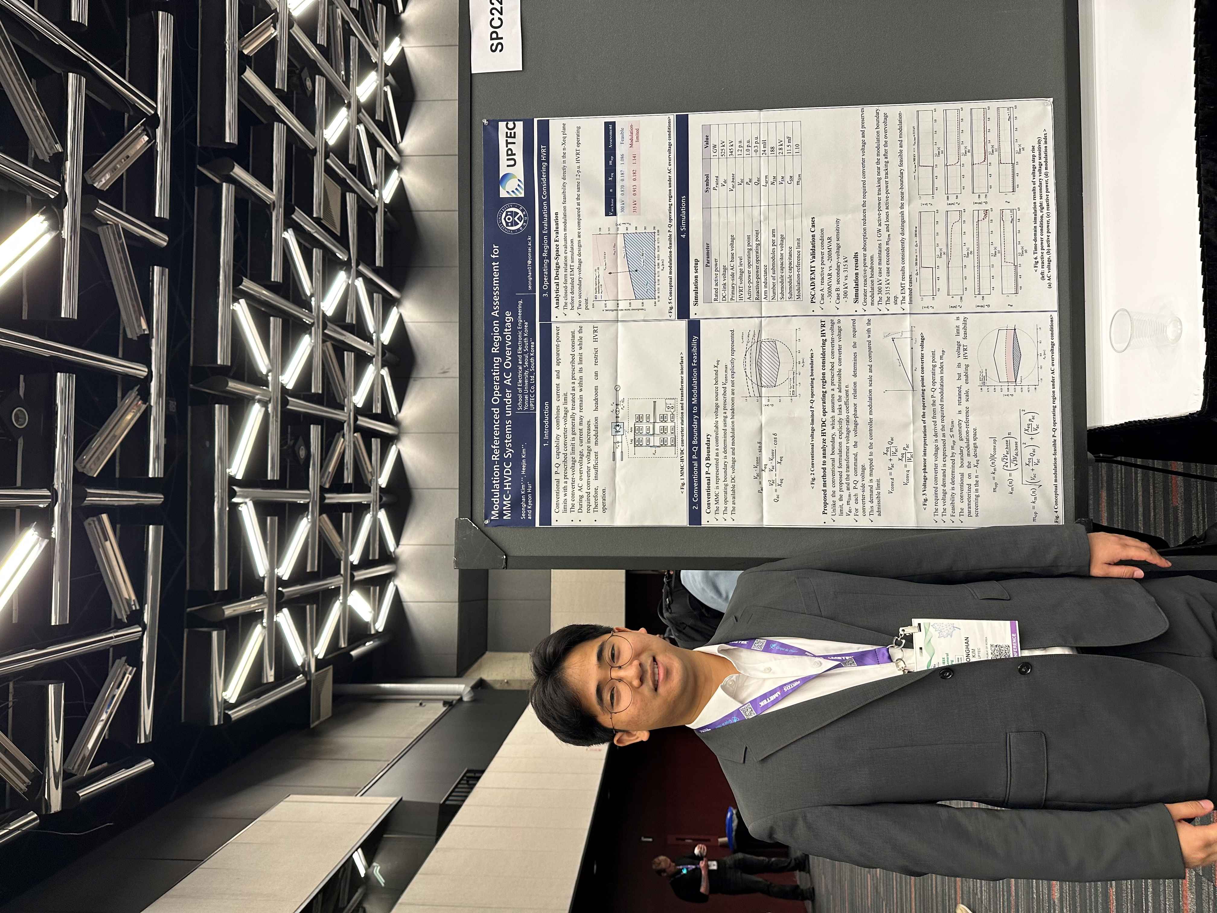 Poster Presentation by Researcher Seonghan Kim