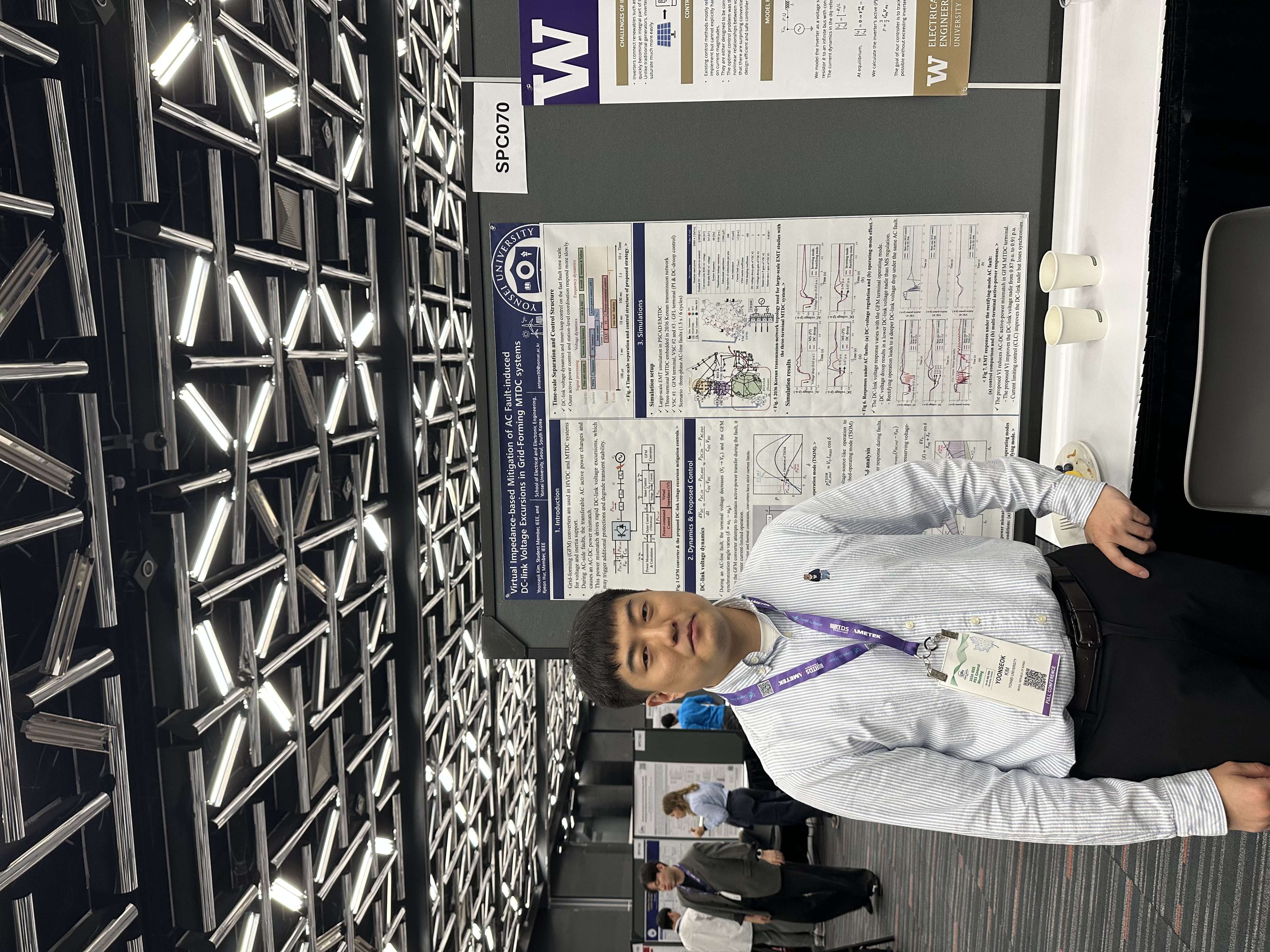 Poster Presentation by Researcher Yoonseok Kim