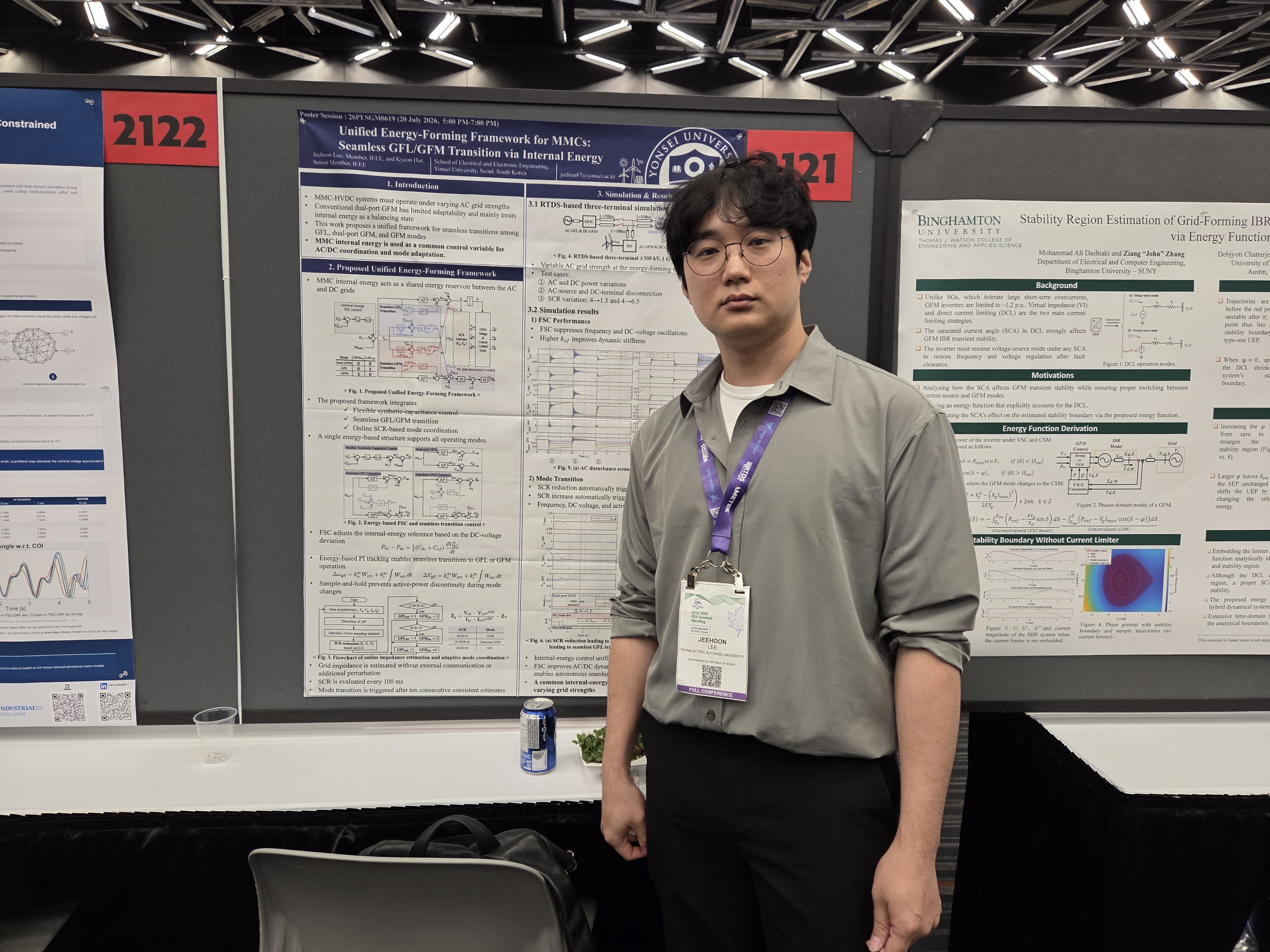 Poster Presentation by Researcher Jeehoon Lee