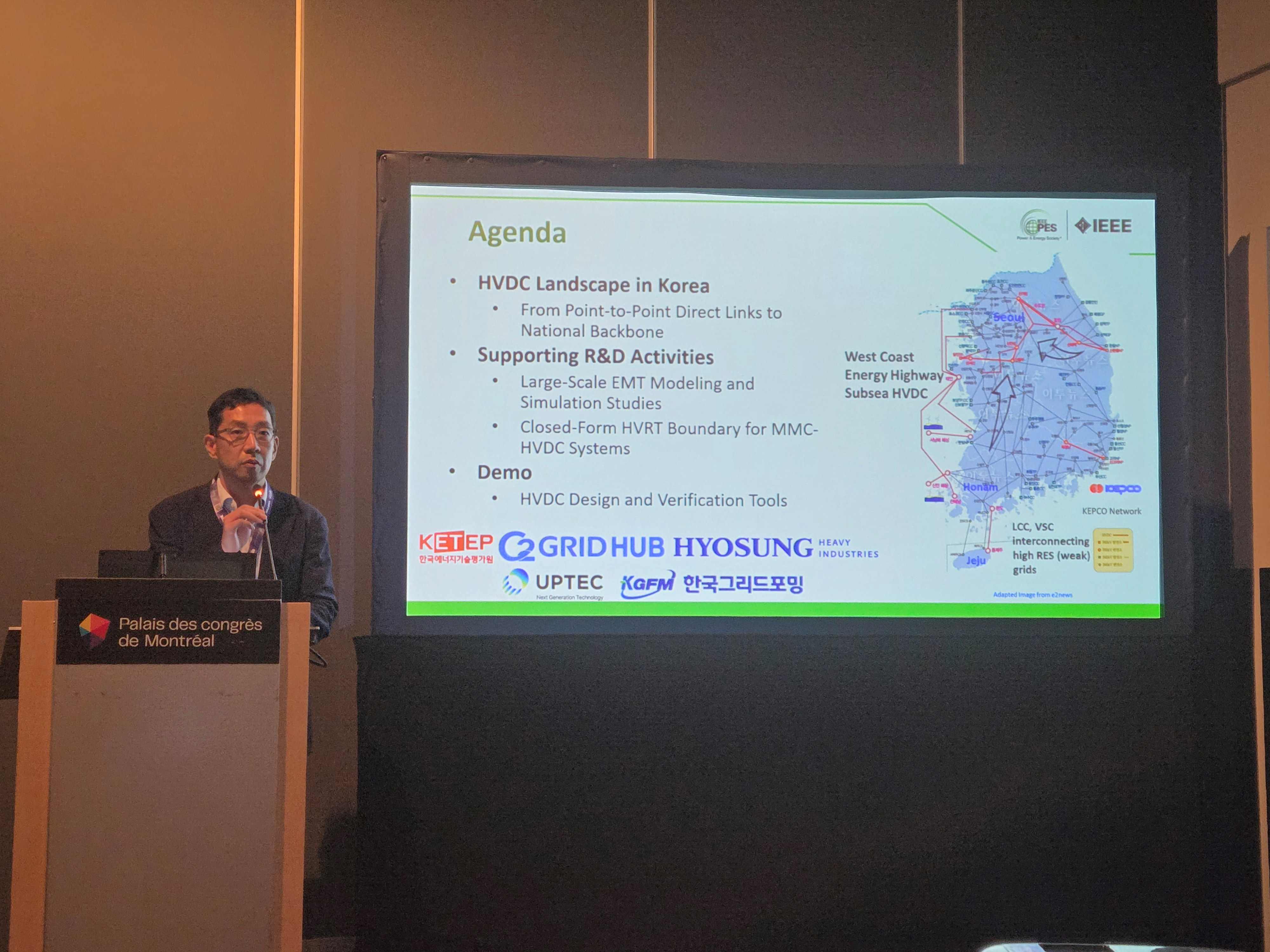 Presentation at the IEEE PES Working Group Meeting2